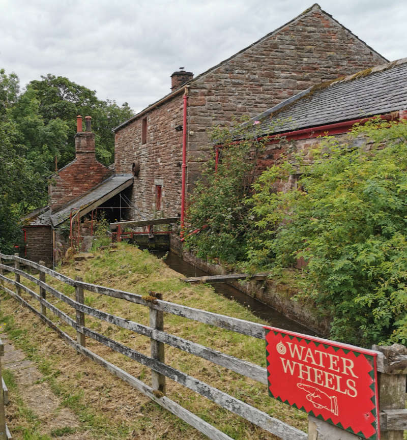 Side view of Little Salkeld watermill 